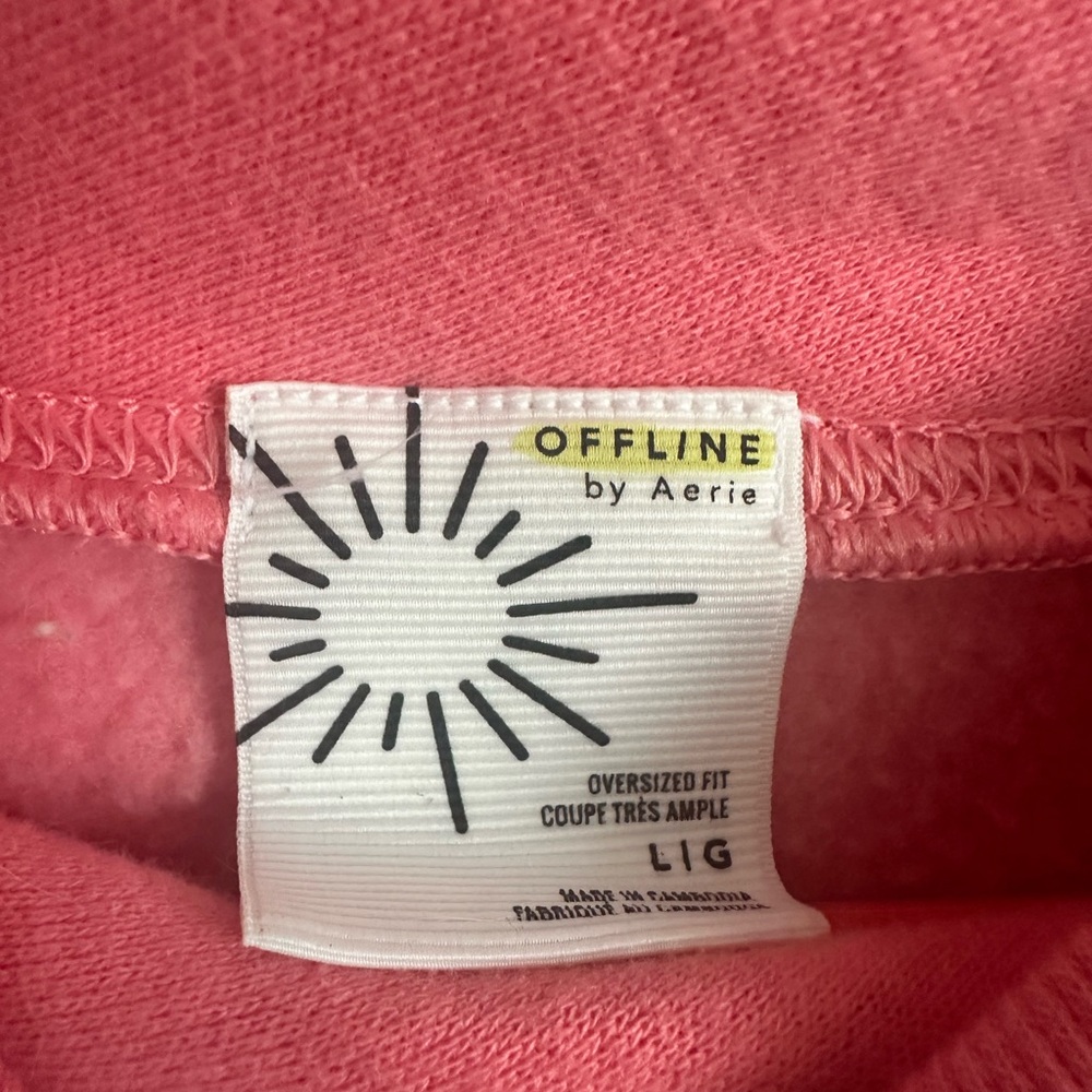 Aerie Mockneck Logo Sweatshirt - Picture 3 of 3